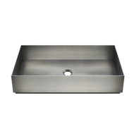 ANELLO TOTAL LOOK Lavabo in acciaio d'appoggio senza troppopieno 600x350mm GESSI GESSI SPA  - 2