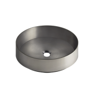 ANELLO TOTAL LOOK Lavabo in acciaio d'appoggio senza troppopieno Ø400mm GESSI GESSI SPA  - 2