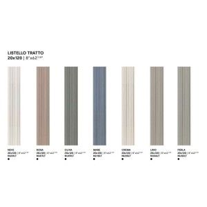 DECORA CREMA LISTELLO TRATTO 6MM 120X20- IMPRONTA NU05LT IMPRONTA - 1