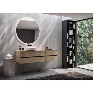 Wild 04 Bathroom Cabinet 937 Oak Elegance GbGroup
