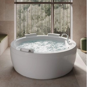 Vasca Jacuzzi Nova Ø180 h63 cm Bianco Lucido