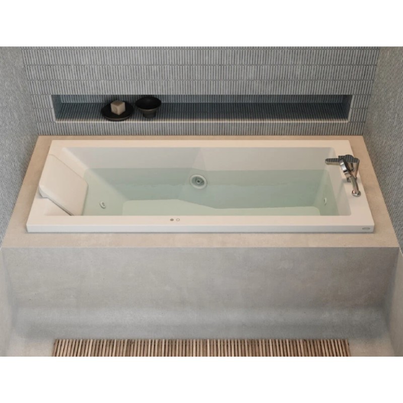 Baignoire Balnéo Arga 180x90 h60cm Version Jacuzzi Simple