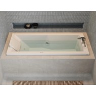 Energy 160x70 Jacuzzi whirlpool bathtub in Glossy White
