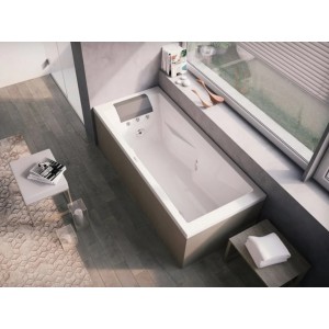 JACUZZI MyWay 170x75 Hydromassagewanne glänzend weiß