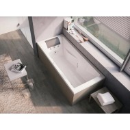 JACUZZI MyWay 170x75 Hydromassagewanne glänzend weiß