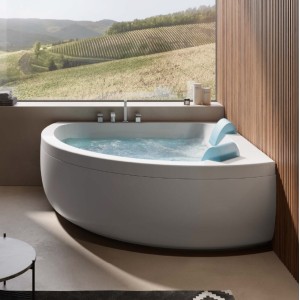 Aquasoul Corner 155 JACUZZI Eck-Whirlpool, weiß, LED