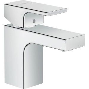 VERNIS SHAPE Single lever basin mixer 70 with Hansgrohe tie rod HANSGROHE - 1