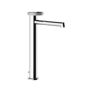 ANELLO Waschtisch-Hochmischer mit langem Auslauf und Ablaufgarnitur mit GESSI-Anschlussschläuchen GESSI SPA  - 2
