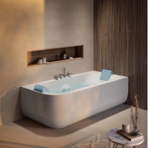Aquasoul Double Hydromassagewanne 190x90 cm - JACUZZI