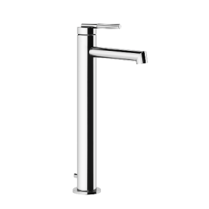 GEAR Waschtisch-Hochmischer mit kurzem Auslauf und Ablauf mit GESSI-Anschlussschläuchen GESSI SPA  - 2
