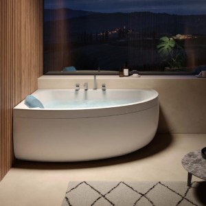 Aquasoul Offset Hydromassagewanne 150x100 JACUZZI