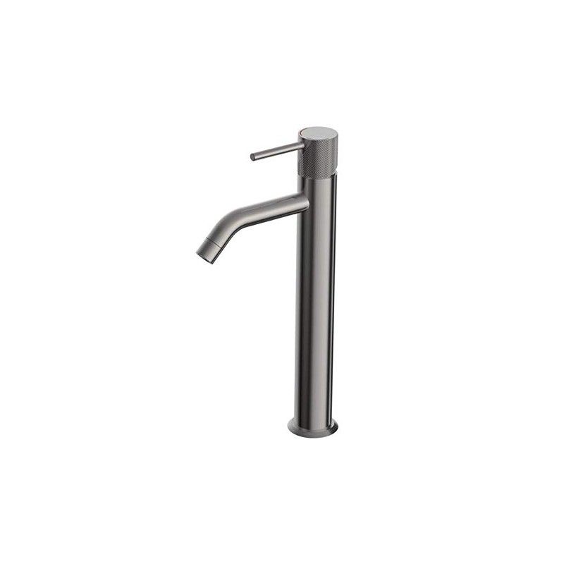 FLESSA Waschtisch-Hochmischer mit kurzem Auslauf ohne Ablaufgarnitur mit GESSI Anschlussschläuchen GESSI SPA  - 2