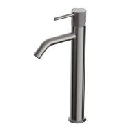 FLESSA Waschtisch-Hochmischer mit kurzem Auslauf ohne Ablaufgarnitur mit GESSI Anschlussschläuchen GESSI SPA  - 2