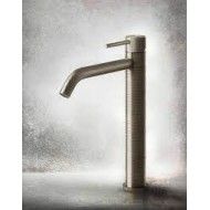 FLESSA Waschtisch-Hochmischer mit langem Auslauf ohne Ablaufgarnitur mit GESSI Anschlussschläuchen GESSI SPA  - 2