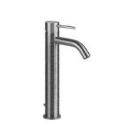 TRAME Waschtisch-Hochmischer mit kurzem Auslauf und Ablauf mit GESSI-Anschlussschläuchen GESSI SPA  - 2