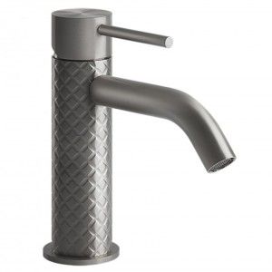 INTRECCIO Basin mixer without waste with GESSI connection hoses GESSI SPA  - 2