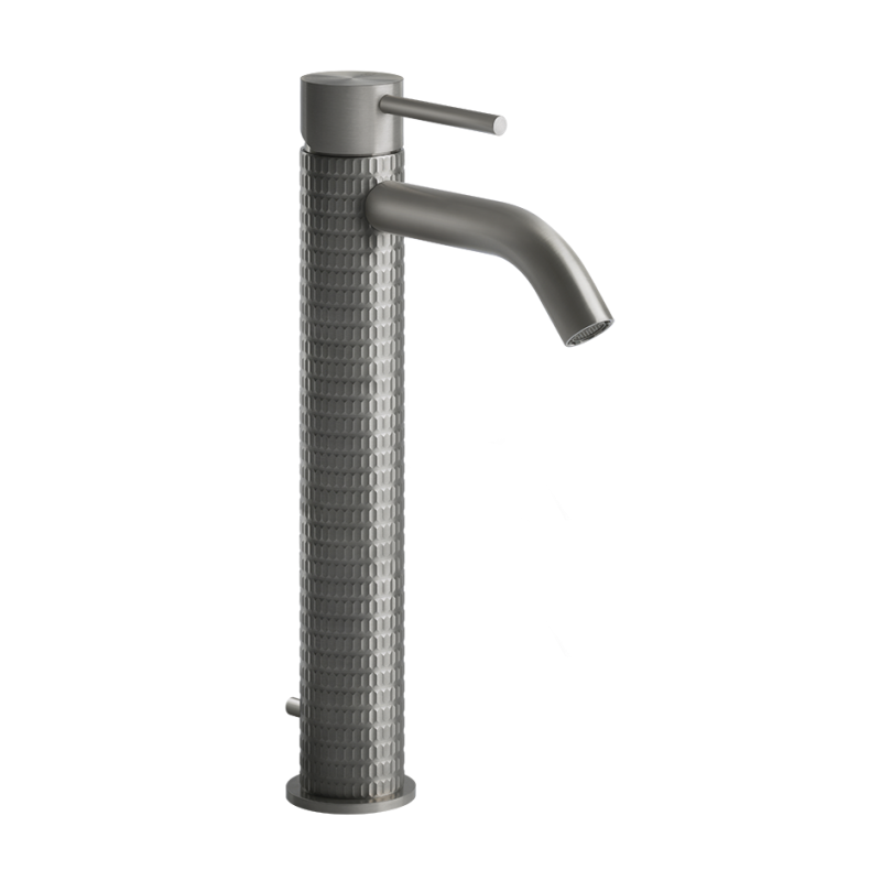 MECCANICA Mitigeur lavabo haut avec bec court et bonde avec flexibles de raccordement GESSI GESSI SPA  - 2