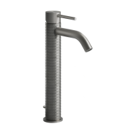MECCANICA High basin mixer with short spout and drain with GESSI connection hoses GESSI SPA  - 2