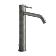 MECCANICA High basin mixer with long spout and drain with GESSI connection hoses GESSI SPA  - 2