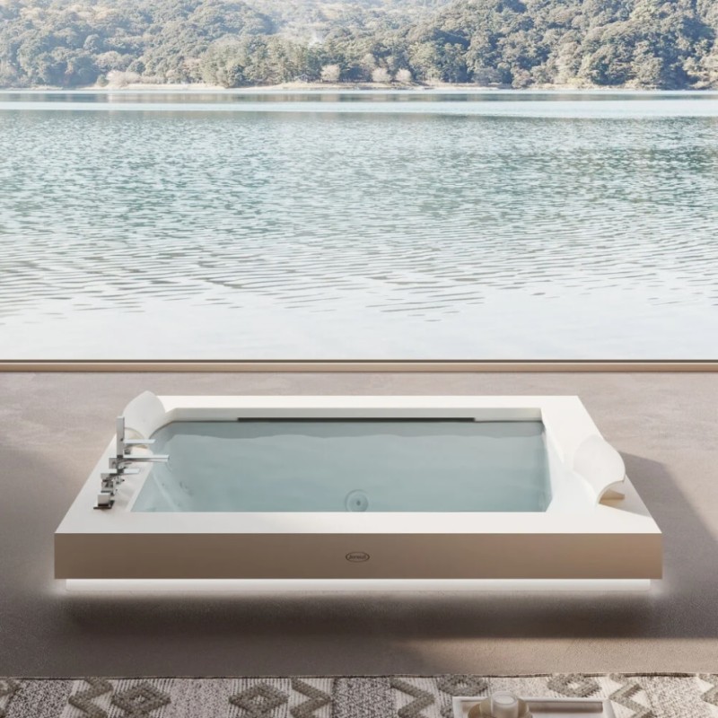 Aura Plus Corian Hydromassagewanne 185x155 Jacuzzi