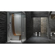 Jacuzzi Omega multifunction steam-shower 120x100 cm