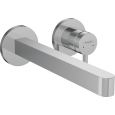 FINORIS Wall mounted single lever basin mixer with 22.8 cm Hansgrohe spout HANSGROHE - 1