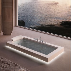 Aura Uno Corian Hydromassagewanne 185x95 SX – JACUZZI