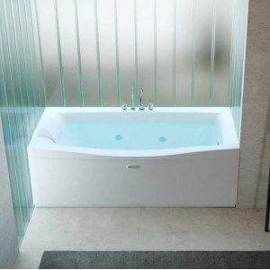 Versa Whirlpool 160x70 h60cm JACUZZI – glänzendes Weiß