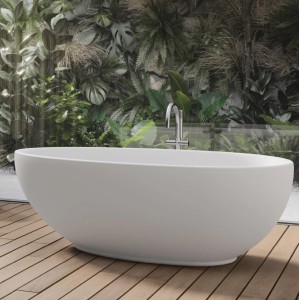 Vasca Desire freestanding bianco lucido 185x94,5 cm