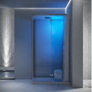 Cloud 120 Doccia con Bagno Turco Jacuzzi 120x80 h220cm