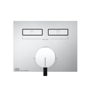 HI-FI Mixer External parts for mixer Single-lever mixer with two simultaneous functions, with ON-OFF GESSI buttons GESSI SPA  - 