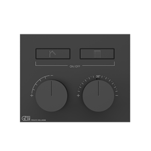 HI-FI Compact Externe Teile für Thermostatmischer mit zwei gleichzeitigen Funktionen, mit GESSI ON-OFF-Tasten GESSI SPA  - 2