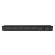 Étagère HI-FI Parties extérieures pour mitigeur thermostatique, étagère avec cinq fonctions simultanées, boutons GESSI ON-OFF GE