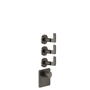 INCISO WELLNESS External part Wall mounted high flow thermostatic mixer 3 independent GESSI outlets GESSI SPA  - 2