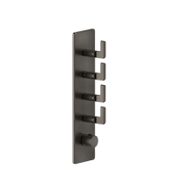 INCISO WELLNESS External part Wall mounted high flow thermostatic mixer 4 independent GESSI outlets GESSI SPA  - 2