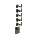 INCISO WELLNESS Parte esterna Miscelatore termostatico alta portata a parete 5 uscite indipendenti GESSI GESSI SPA  - 2
