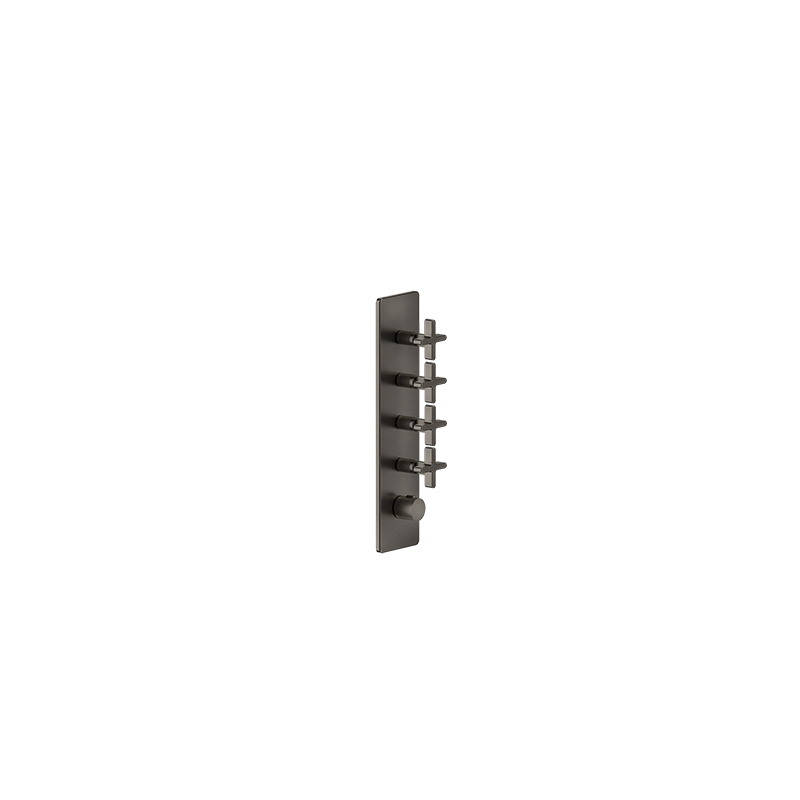 INCISO WELLNESS External part Wall mounted high flow thermostatic mixer 4 independent GESSI outlets GESSI SPA  - 2