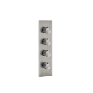 GESSI316 WELLNESS External part Wall mounted high flow thermostatic mixer 3 independent GESSI outlets GESSI SPA  - 2