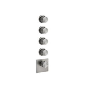 GESSI316 WELLNESS Externes Teil Wandmontierter Thermostatmischer mit hohem Durchfluss 4 unabhängige GESSI-Auslässe GESSI SPA  - 
