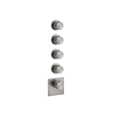 GESSI316 WELLNESS Parte esterna Miscelatore termostatico alta portata a parete 4 uscite indipendenti GESSI GESSI SPA  - 2