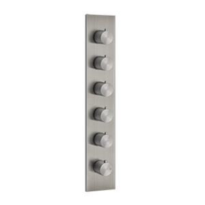 GESSI316 WELLNESS Partie extérieure Mitigeur thermostatique mural haut débit 5 sorties GESSI indépendantes GESSI SPA  - 2