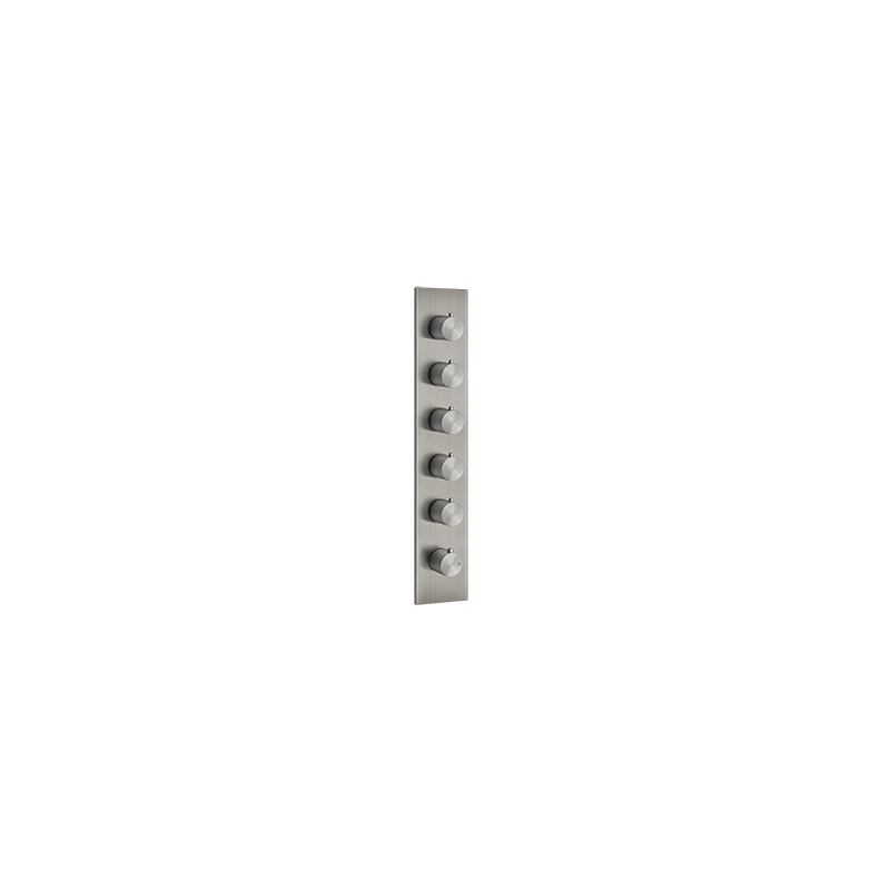 GESSI316 WELLNESS Partie extérieure Mitigeur thermostatique mural haut débit 5 sorties GESSI indépendantes GESSI SPA  - 2