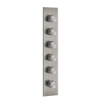 GESSI316 WELLNESS External part Wall mounted high flow thermostatic mixer 5 independent GESSI outlets GESSI SPA  - 2