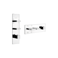 RETTANGOLO WELLNESS Partie externe Mitigeur thermostatique mural haut débit 5 sorties sélection unique GESSI GESSI SPA  - 2