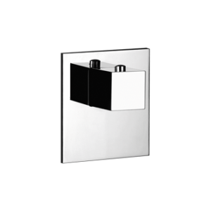 RETTANGOLO WELLNESS External part GESSI wall mounted high flow thermostatic mixer GESSI SPA  - 2