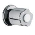 FLEUR NOIR Umsteller  5 Wege (2 Einträge 3 Ausgänge) Chrome  Bongio 12525-5 BONGIO RUBINETTERIE  - 1