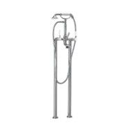 Kent 3 Wall mounted bathtube Set with pipes - Rubinetteria Zazzeri 5502 0450 A00  - 1