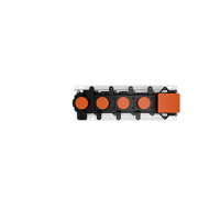 HI-FI Linear Parte incasso per miscelatore termostatico a tre funzioni, con attacchi da 3/4" GESSI GESSI SPA  - 1