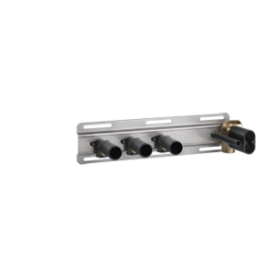 HI-FI Regal Einbauteil für Dreifunktions-Regalthermostat, mit 1/2" GESSI-Anschlüssen GESSI SPA  - 1