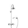 Kent Mitiguer douche mural avec douchette et Pomme  de douche - Rubinetteria Zazzeri 5500 N610 A00  - 1
